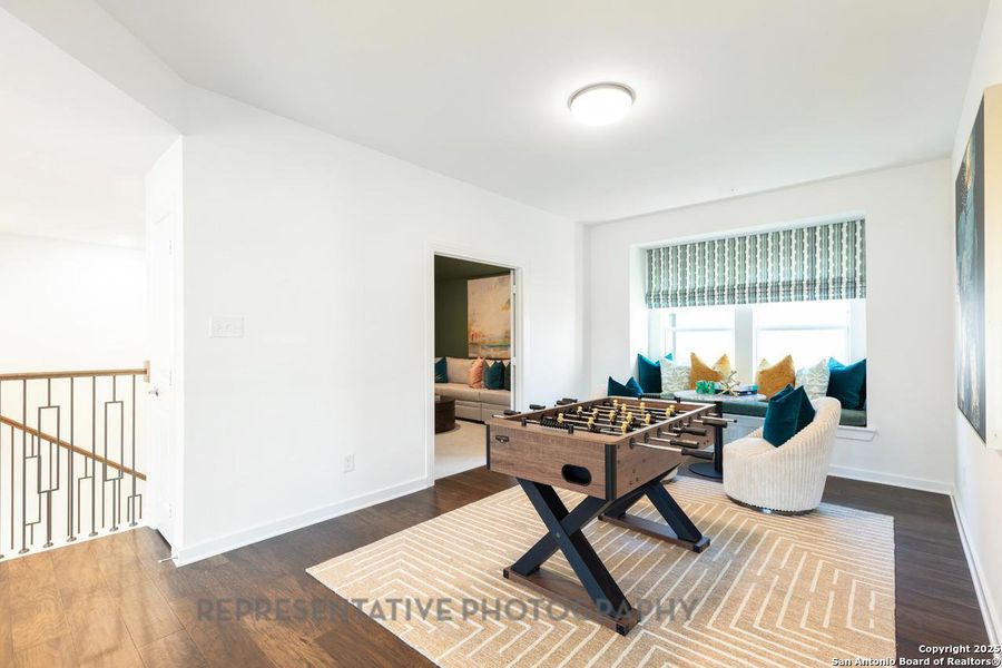 Furnished interior view inside a new home in The Ranches at Creekside, Boerne (Image 5). Furnished interior view inside a new home in The Ranches at Creekside, Boerne (Image 5).