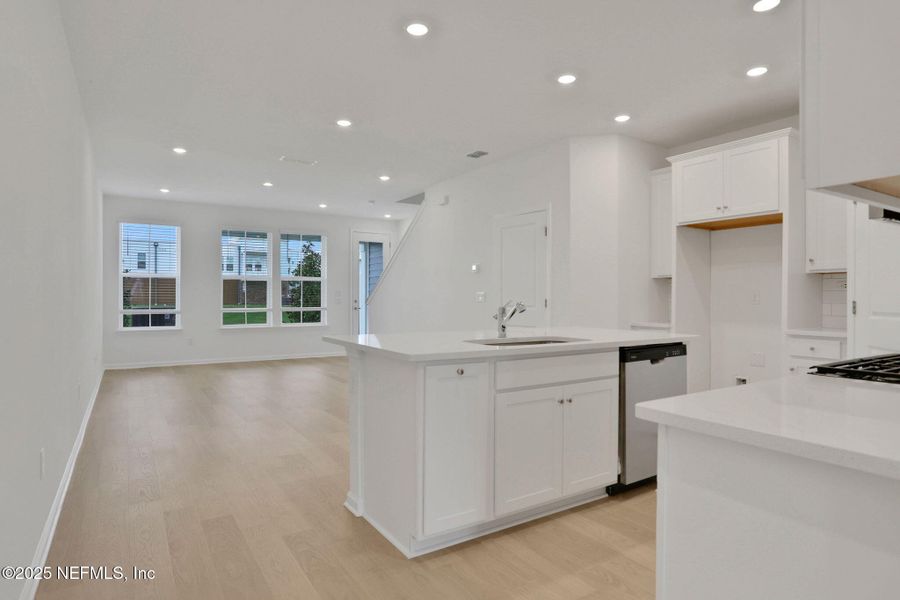 Furnished interior view inside a new home in Silver Landing at SilverLeaf, St. Augustine (Image 5).