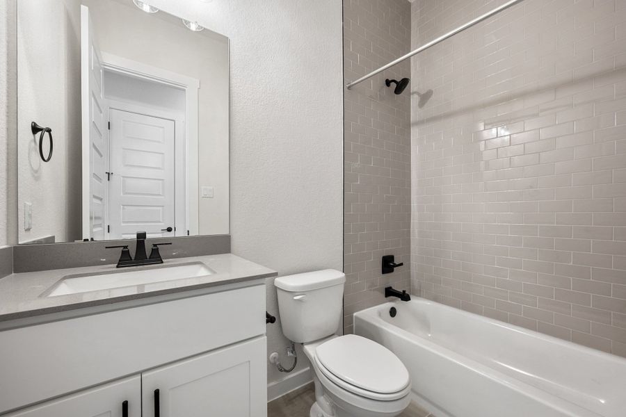 Furnished interior view inside a new home in Park Central, Georgetown (Image 16).