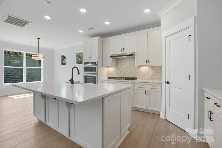 Furnished interior view inside a new home in Villas at Prestwick, Mooresville (Image 13).