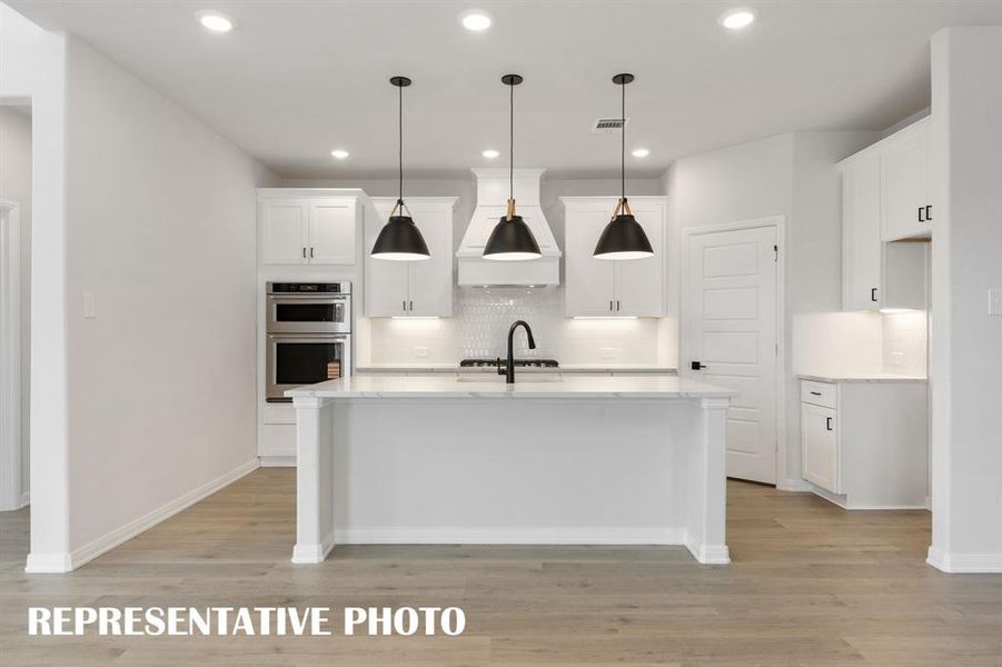 No shortage of space or style in this chef's dream kitchen! REPRESENTATIVE PHOTO No shortage of space or style in this chef's dream kitchen! REPRESENTATIVE PHOTO