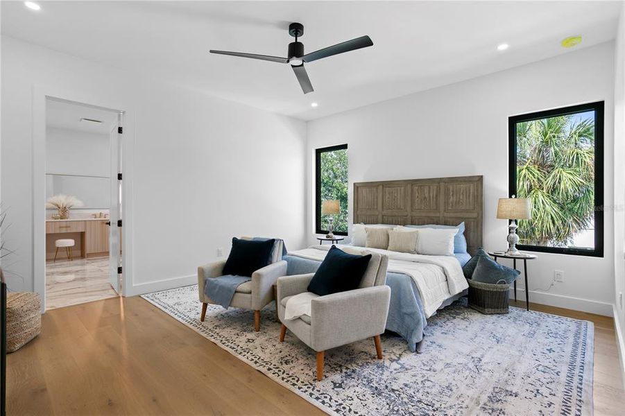 Furnished interior view inside a new home in , Tampa (Image 45). Furnished interior view inside a new home in , Tampa (Image 45).
