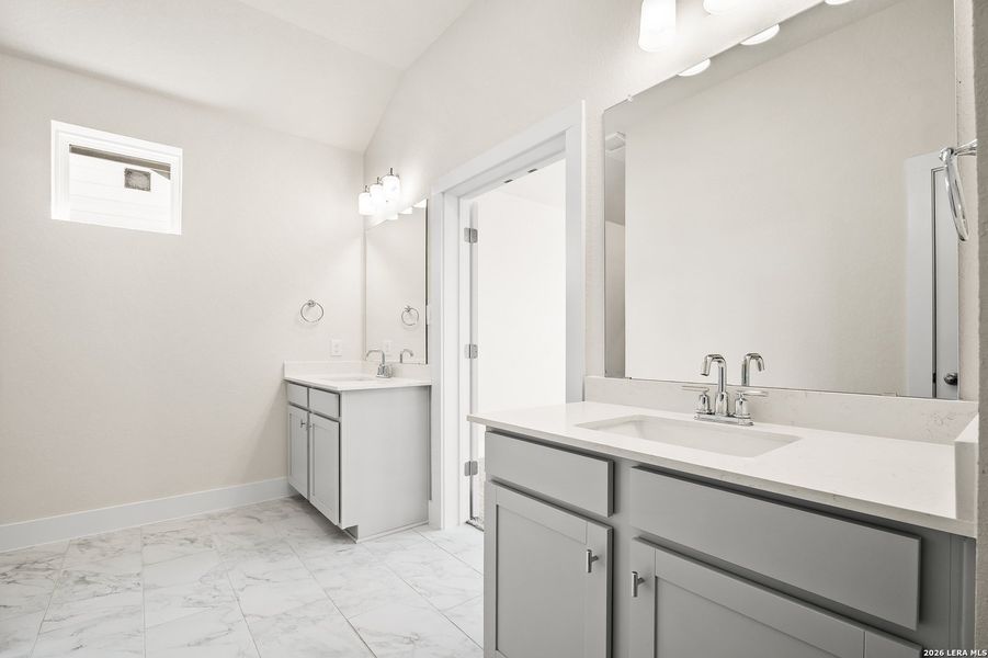 Furnished interior view inside a new home in Westridge, San Antonio (Image 17).