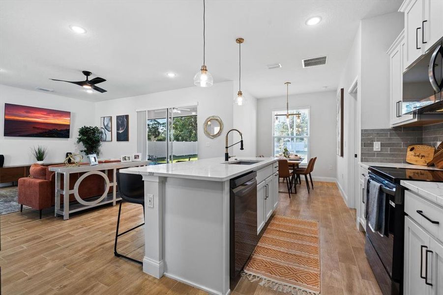 Furnished interior view inside a new home in , Palm Coast (Image 17).
