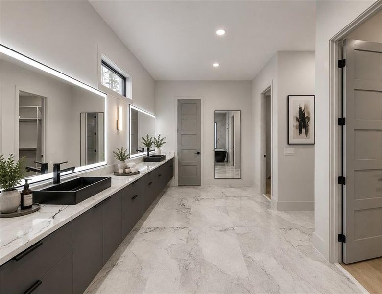 Furnished interior view inside a new home in , Buford (Image 25).