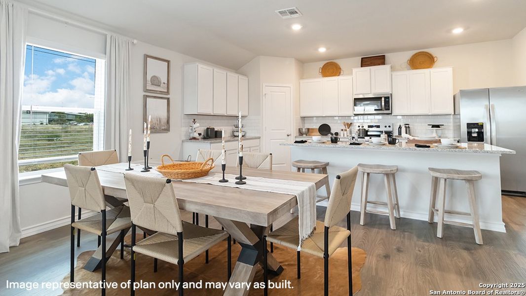 Furnished interior view inside a new home in Riverstone at Westpointe, San Antonio (Image 10).