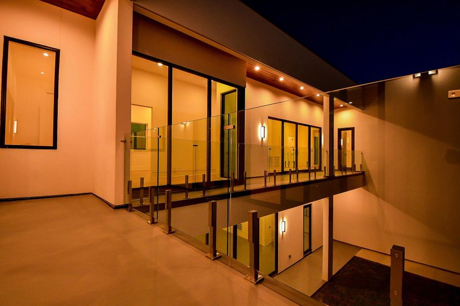 Exterior details and patio area of a home in , Houston (Image 27).