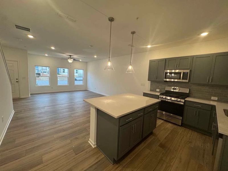 Kitchen featuring Minimalist Collection Finishes