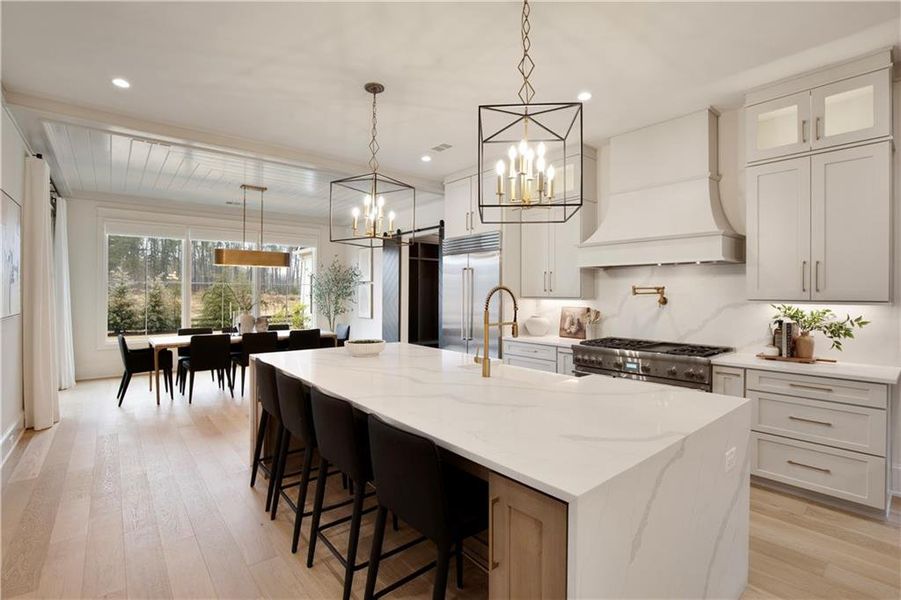 Furnished interior view inside a new home in , Alpharetta (Image 6). Furnished interior view inside a new home in , Alpharetta (Image 6).