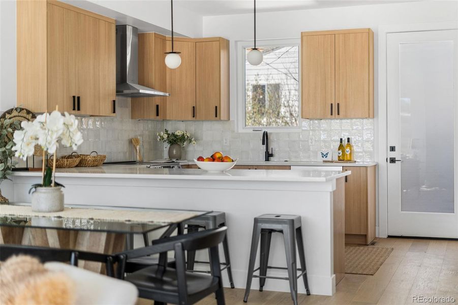 Furnished interior view inside a new home in , Denver (Image 7).