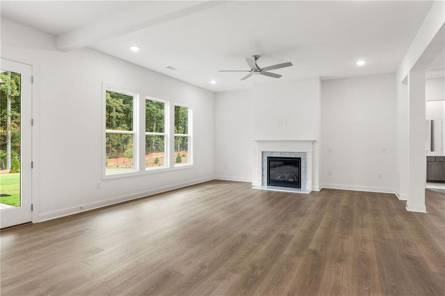 Spacious, unfurnished interior of a new home in Ashbury Commons, Powder Springs (Image 46).