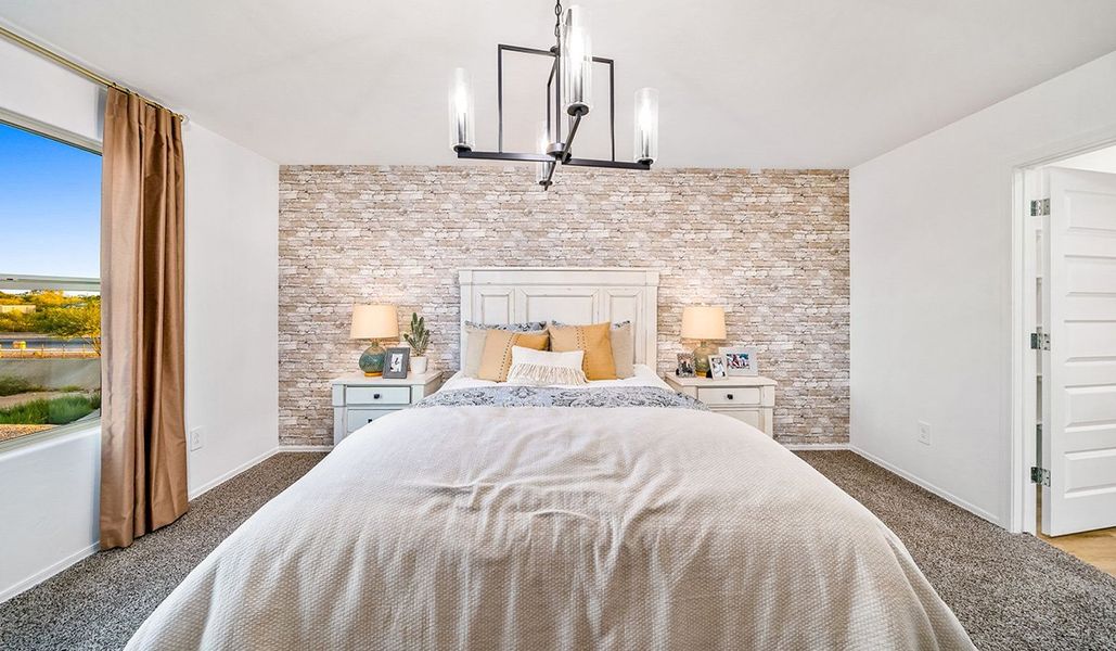 Furnished interior view inside a new home in Blackhawk, Tucson (Image 18).