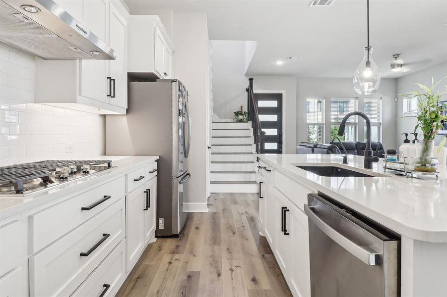 Furnished interior view inside a new home in , Arlington (Image 7).