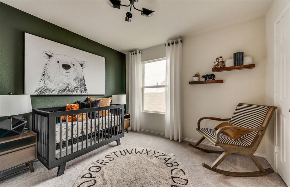 *Model Representation - Spacious secondary bedroom