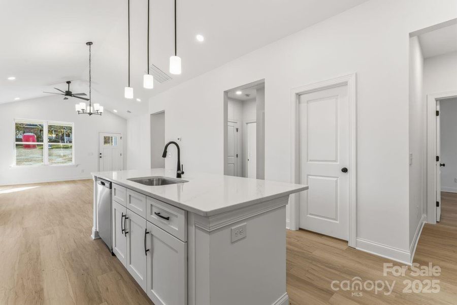 Furnished interior view inside a new home in , Lincolnton (Image 4). Furnished interior view inside a new home in , Lincolnton (Image 4).