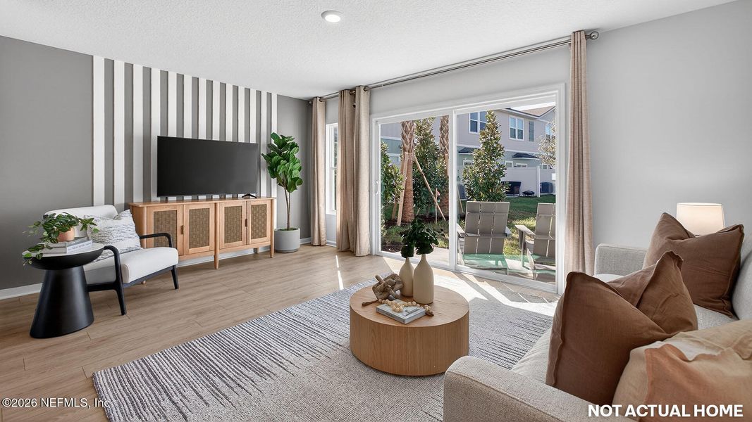 Furnished interior view inside a new home in Corsair, Middleburg (Image 14).