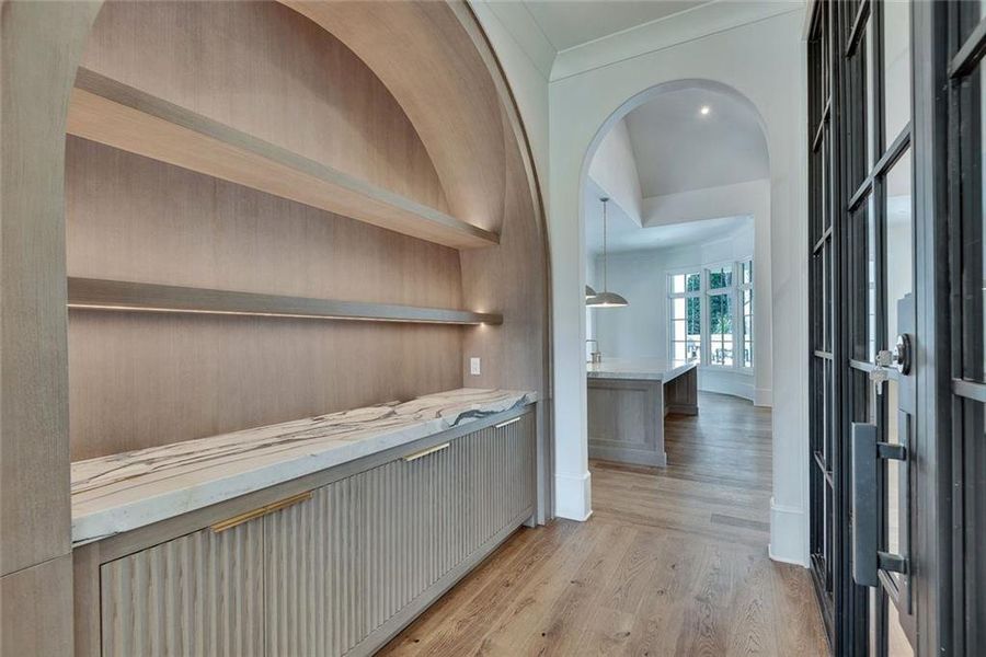 Furnished interior view inside a new home in , Alpharetta (Image 5).