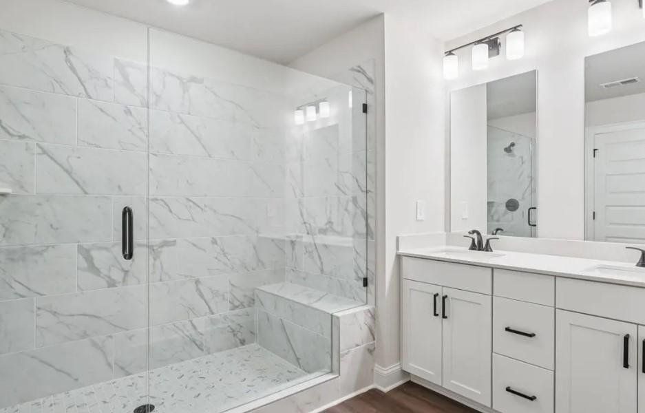 Furnished interior view inside a new home in , Cumming (Image 8). Furnished interior view inside a new home in , Cumming (Image 8).