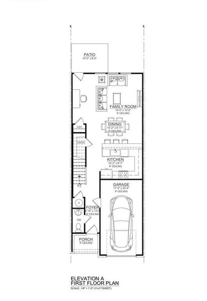 2D floor plan layout of this home in , Cedartown, GA (Image 4).