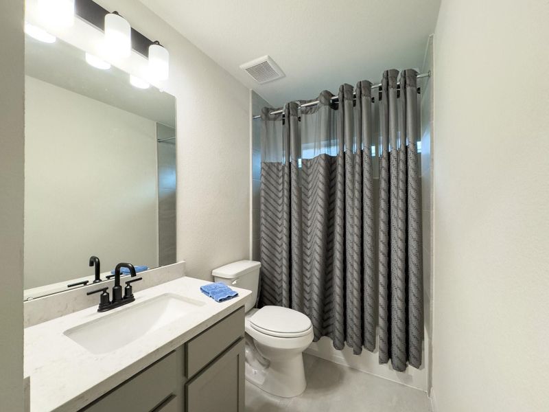 Furnished interior view inside a new home in The Commons at Sedona, League City (Image 30). Furnished interior view inside a new home in The Commons at Sedona, League City (Image 30).