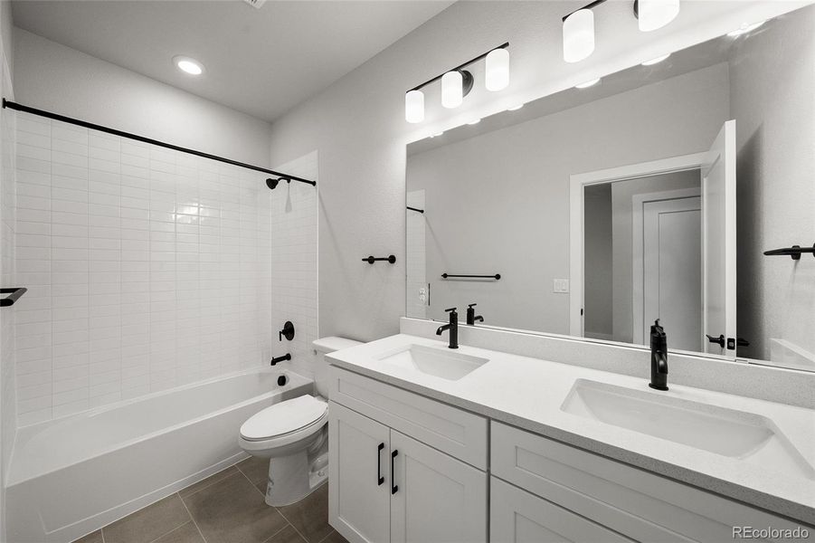 Furnished interior view inside a new home in , Littleton (Image 7).