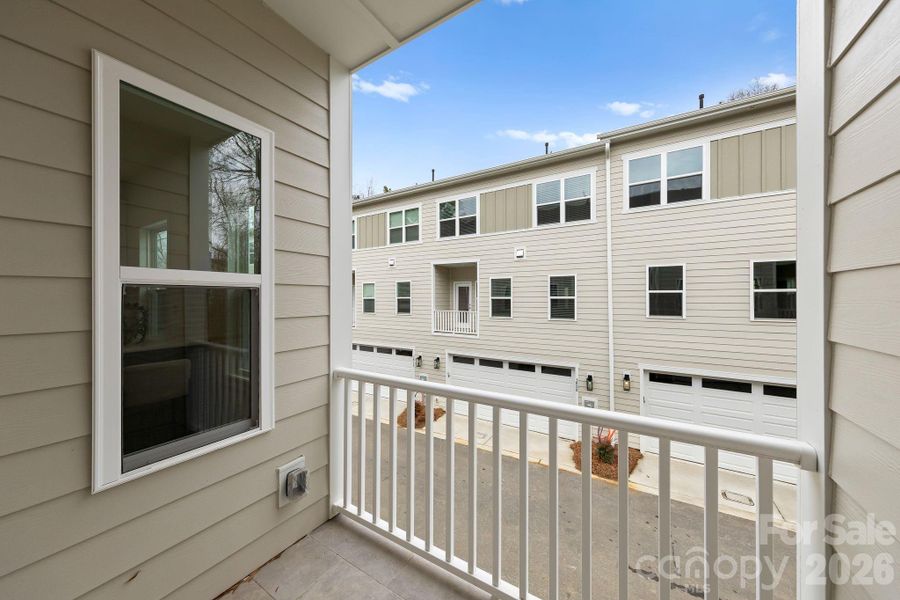Exterior details and patio area of a home in , Charlotte (Image 26).