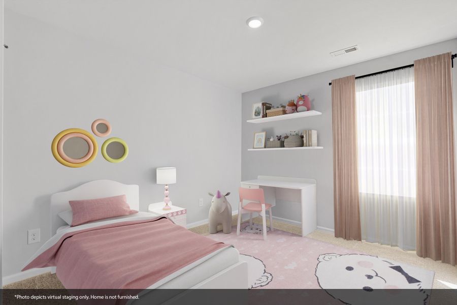 Furnished interior view inside a new home in Watkins Landing, Kernersville (Image 13).