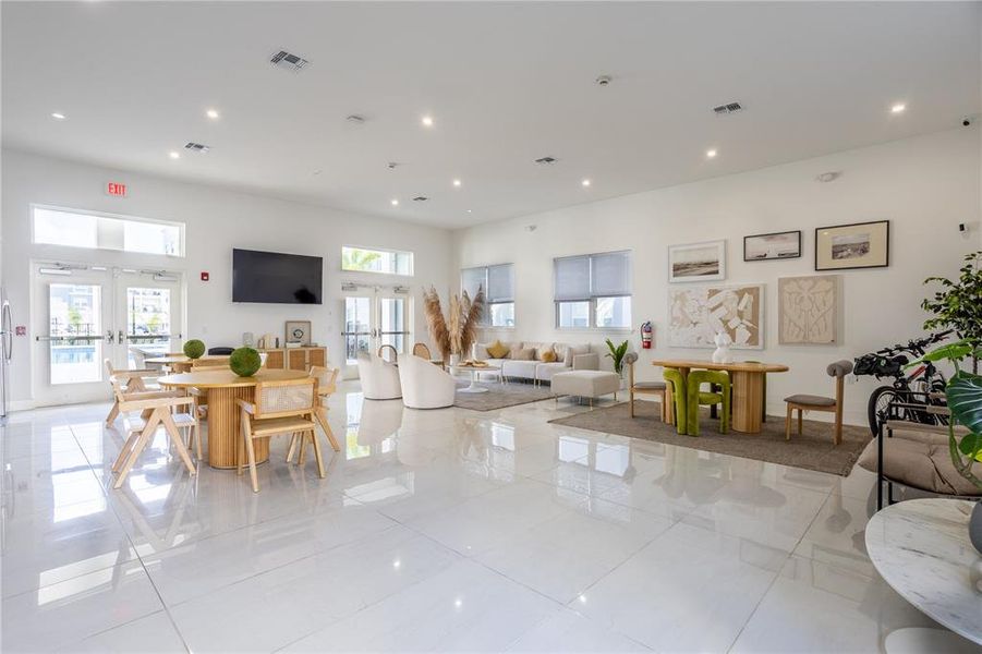Furnished interior view inside a new home in , Orlando (Image 9). Furnished interior view inside a new home in , Orlando (Image 9).