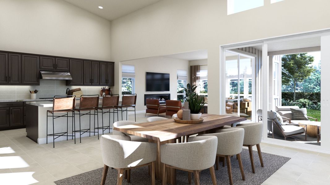 Representative furnished interior of a home built from the The Isleworth by Trumark Homes in RainDance, Windsor (Image 3).