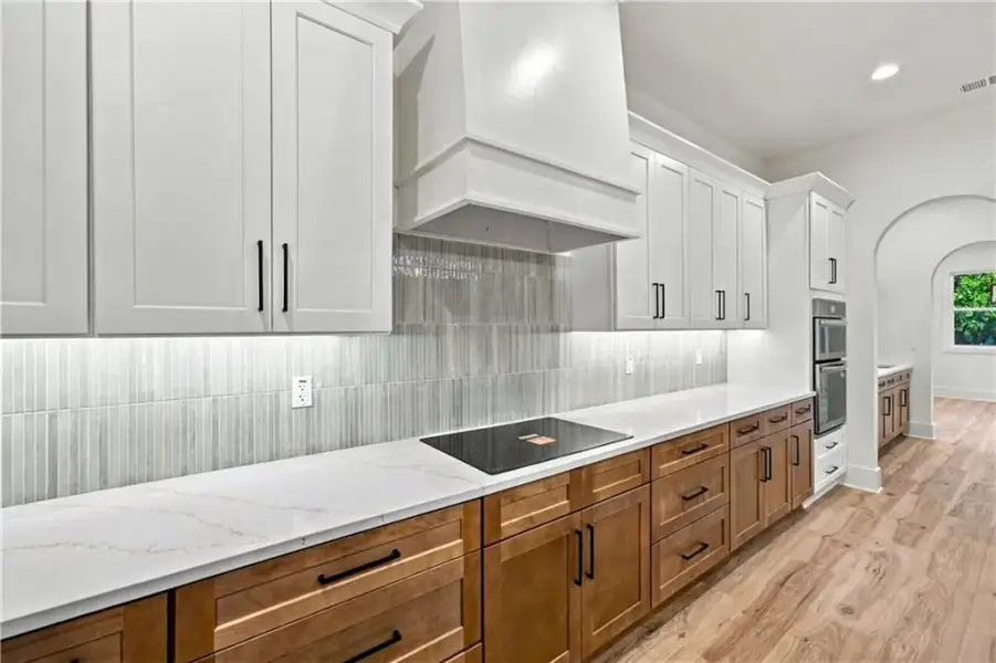Furnished interior view inside a new home in , Atlanta (Image 9).