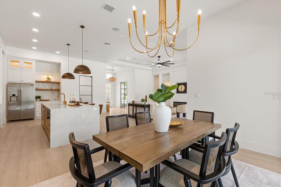 Furnished interior view inside a new home in , Sanford (Image 44).