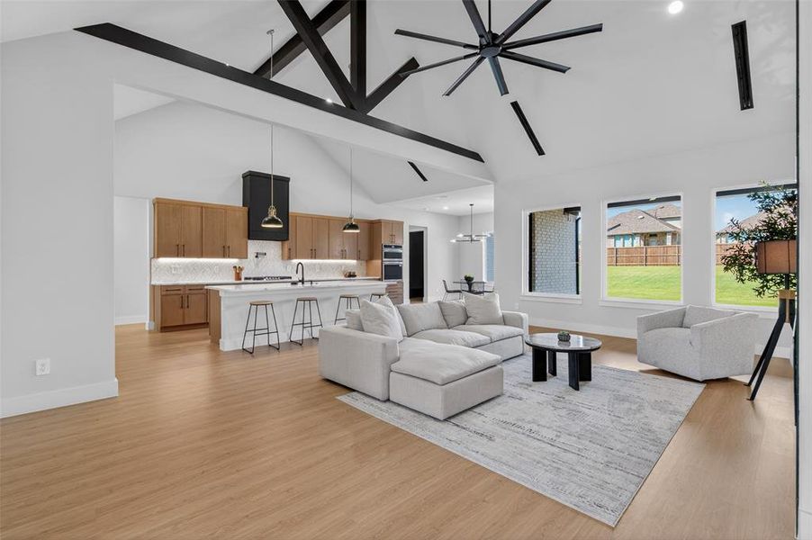 Furnished interior view inside a new home in , Forney (Image 6).