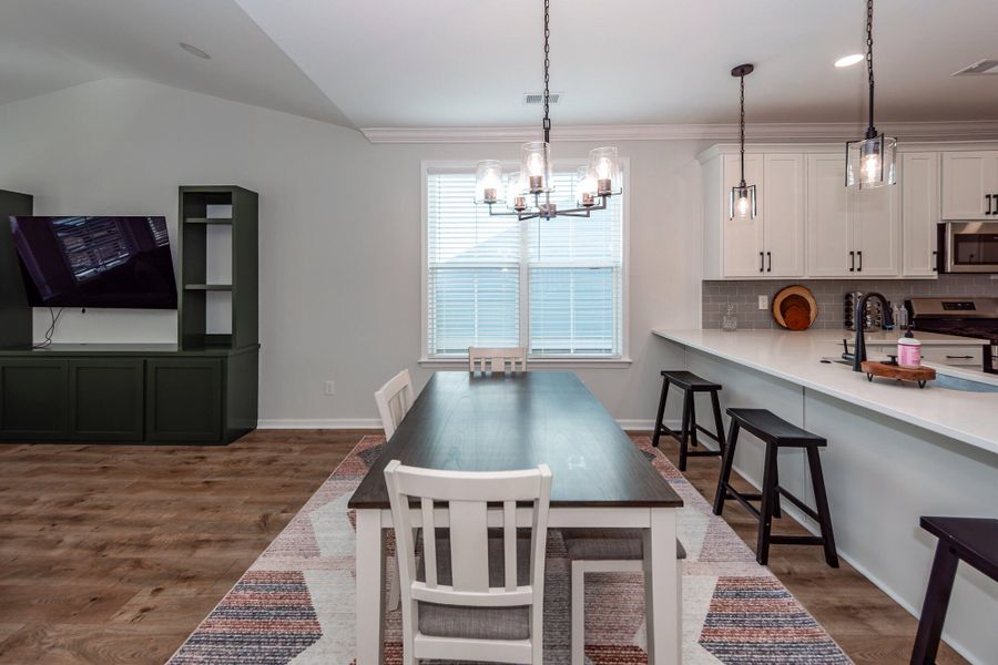Furnished interior view inside a new home in High Point at Foxbank, Moncks Corner (Image 29).