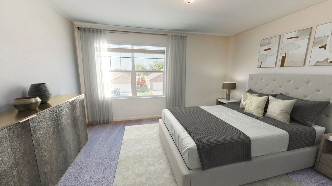 Representative furnished interior of a home built from the Hubble by Starlight Homes in Bayview, Conway (Image 8).