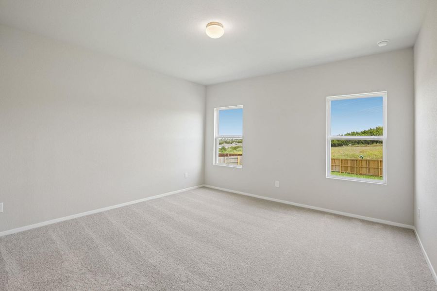 Spacious, unfurnished interior of a new home in Cloverleaf, Austin (Image 21). Spacious, unfurnished interior of a new home in Cloverleaf, Austin (Image 21).