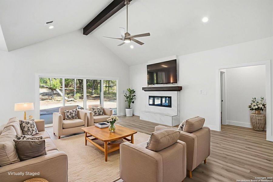 Furnished interior view inside a new home in , Canyon Lake (Image 8).