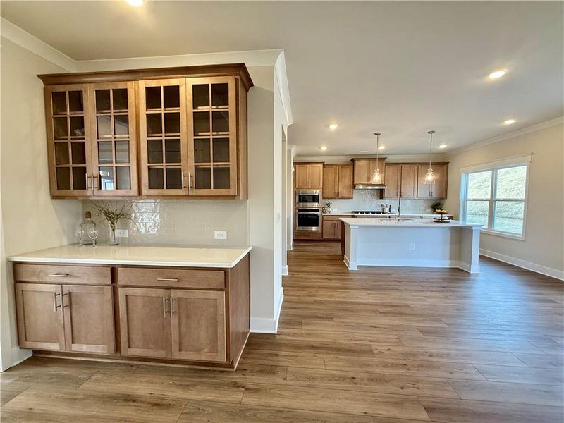 Furnished interior view inside a new home in Ponderosa Farms Manor, Gainesville (Image 16).