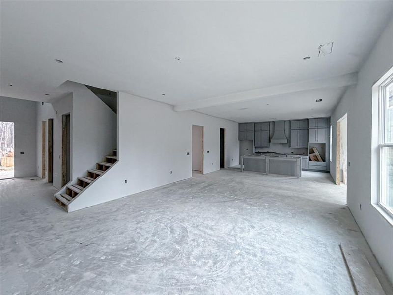 In-progress construction of a new home in Ashbury Commons, Powder Springs, GA (Image 46). In-progress construction of a new home in Ashbury Commons, Powder Springs, GA (Image 46).