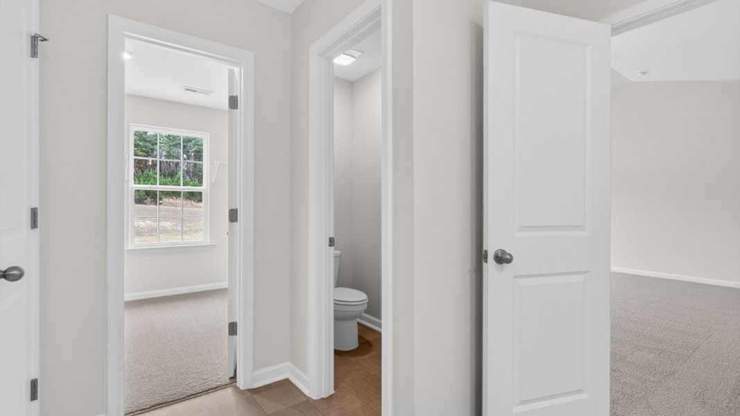 Spacious, unfurnished interior of a new home in North Gate, Vass (Image 18). Spacious, unfurnished interior of a new home in North Gate, Vass (Image 18).