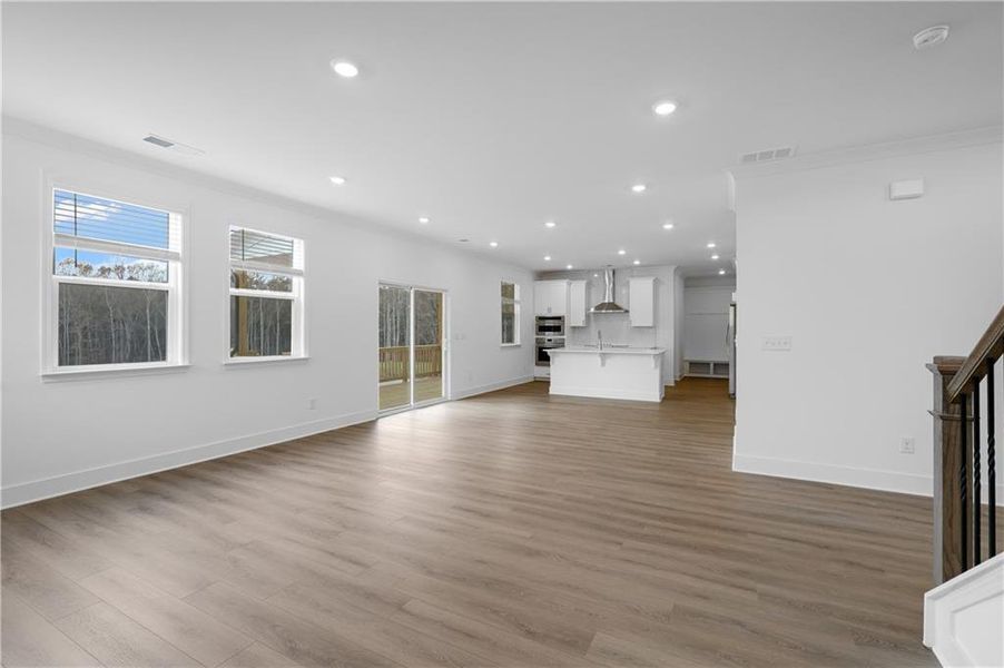 Spacious, unfurnished interior of a new home in Willow Creek, Watkinsville (Image 13). Spacious, unfurnished interior of a new home in Willow Creek, Watkinsville (Image 13).