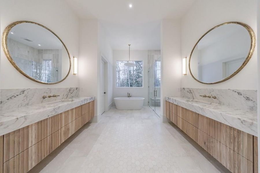 Furnished interior view inside a new home in , Atlanta (Image 49). Furnished interior view inside a new home in , Atlanta (Image 49).