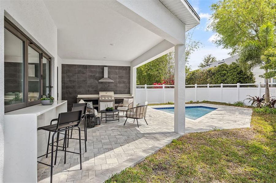 Exterior details and patio area of a home in , Winter Park (Image 27).