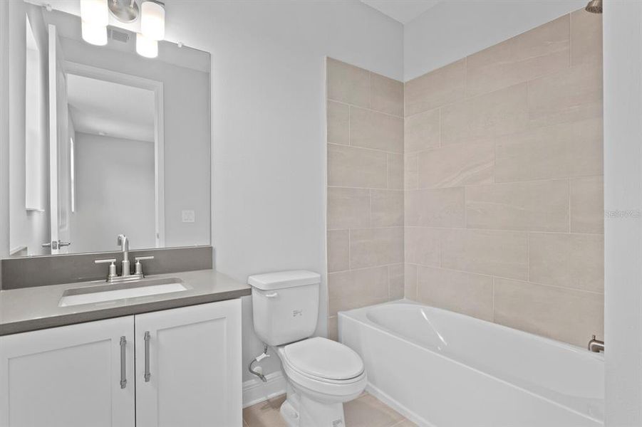 Furnished interior view inside a new home in , Tampa (Image 28).