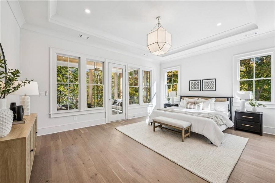 Furnished interior view inside a new home in , Atlanta (Image 8). Furnished interior view inside a new home in , Atlanta (Image 8).