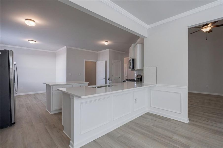 Furnished interior view inside a new home in , Social Circle (Image 11).