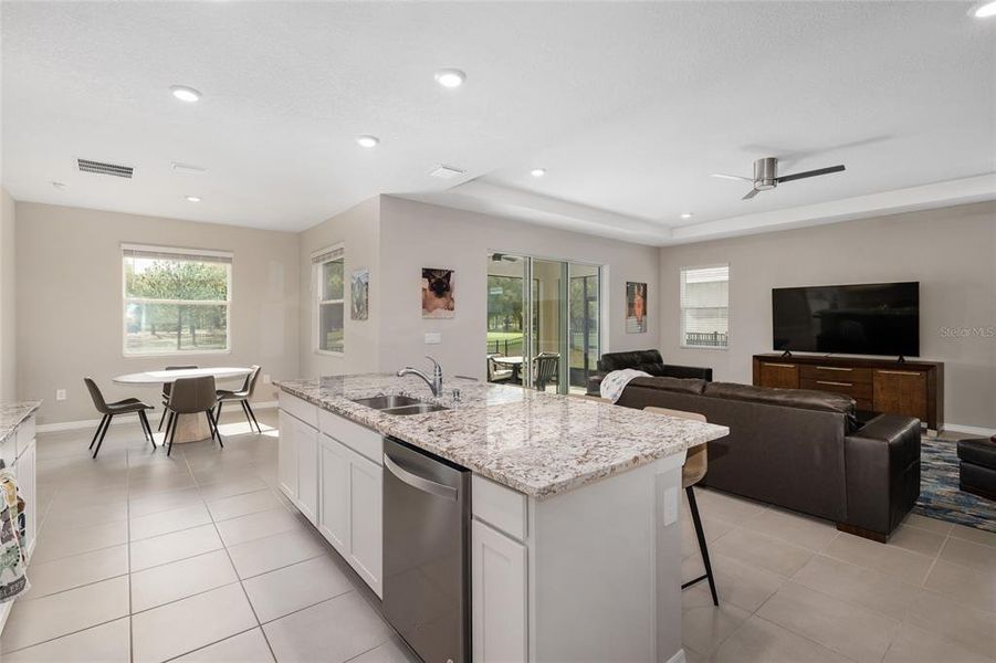 Furnished interior view inside a new home in , Ocala (Image 54).