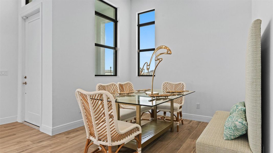 Furnished interior view inside a new home in PGA Village Verano, Port St. Lucie (Image 7). Furnished interior view inside a new home in PGA Village Verano, Port St. Lucie (Image 7).