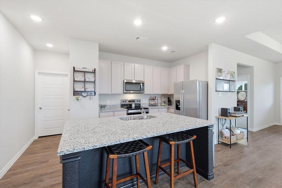 Furnished interior view inside a new home in , Fort Worth (Image 9).