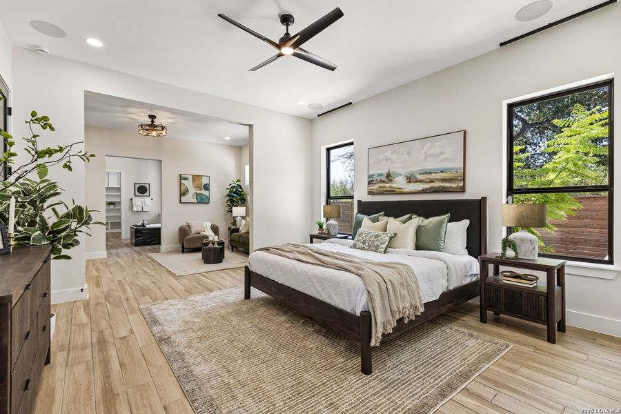 Furnished interior view inside a new home in , Leon Valley (Image 19).