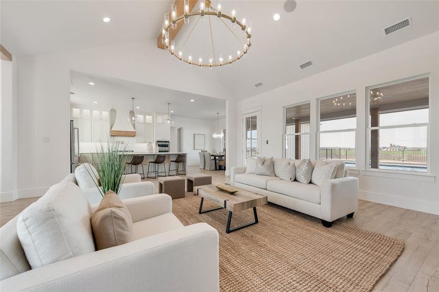 Furnished interior view inside a new home in , Rockwall (Image 10). Furnished interior view inside a new home in , Rockwall (Image 10).